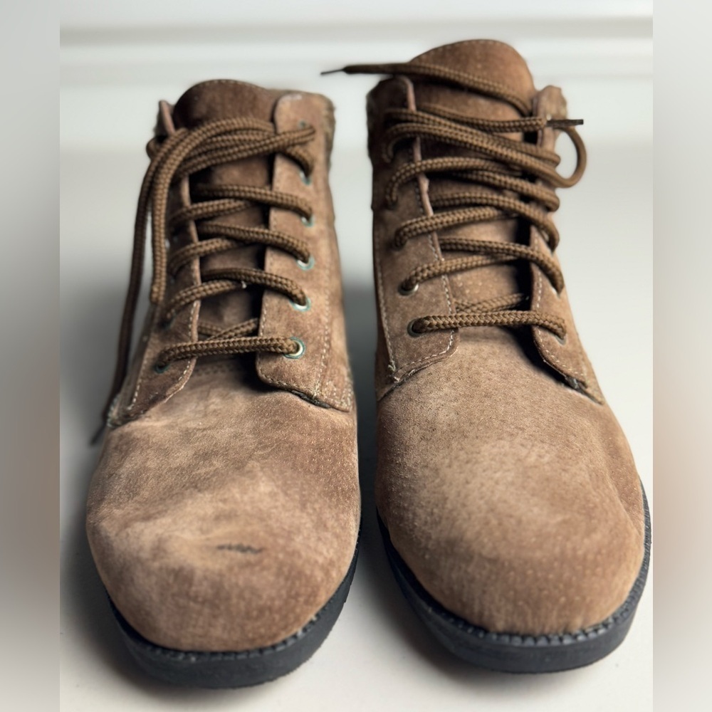 Rugged Outback Suede Lace Up Boots size 11 - Picture 5 of 7